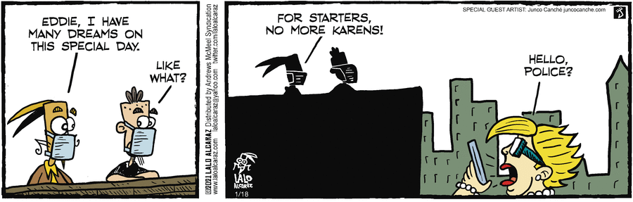 La Cucaracha Comic Strip for January 18, 2021 