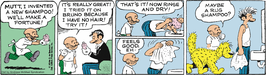 Mutt & Jeff Comic Strip for September 06, 2019 