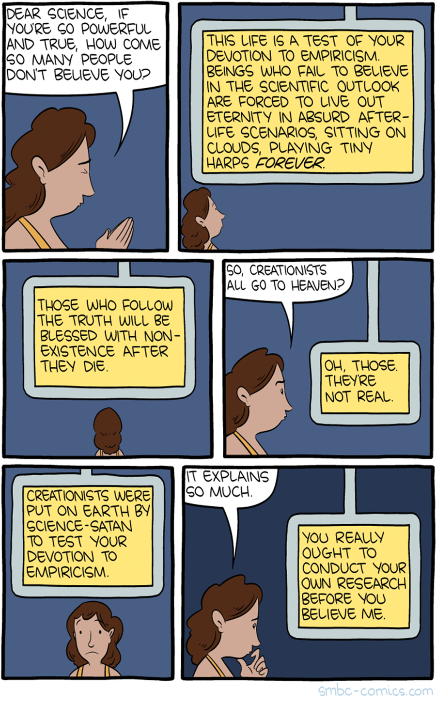 Saturday Morning Breakfast Cereal Comic Strip for December 21, 2018 