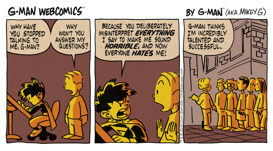 G-Man Webcomics Comic Strip for September 03, 2018 