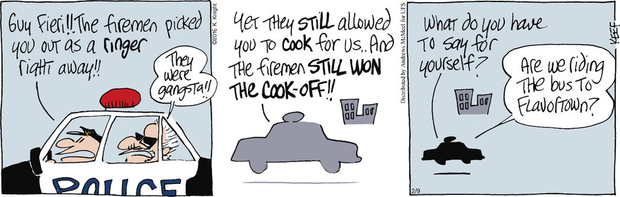 The Knight Life Comic Strip for February 09, 2019 