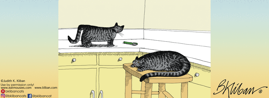 Kliban's Cats Comic Strip for February 18, 2025 