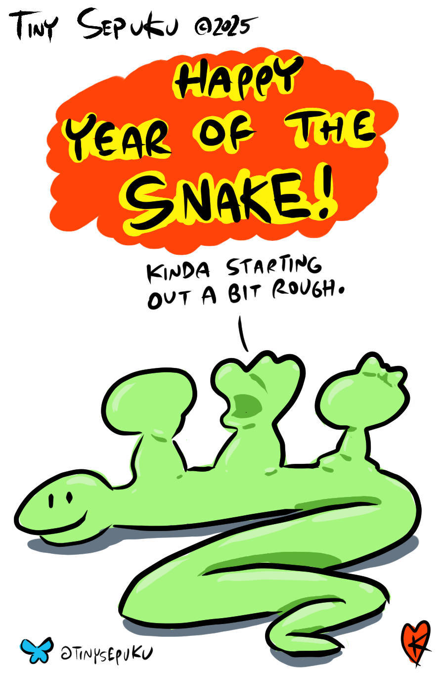 Tiny Sepuku Comic Strip for February 03, 2025 