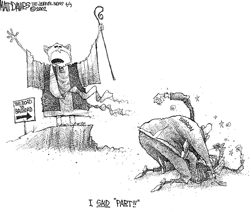 Matt Davies Comic Strip for April 08, 2002 