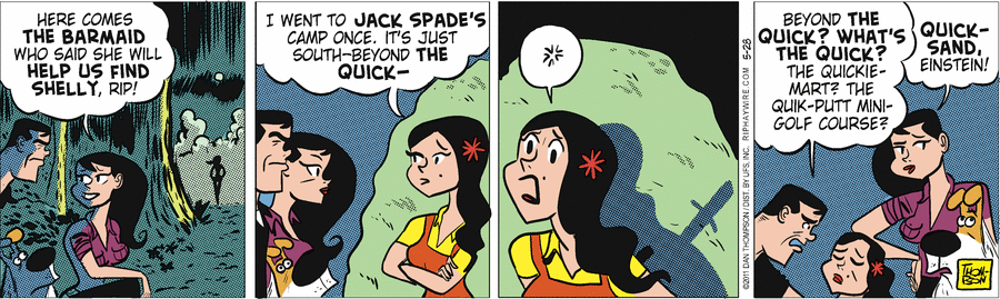 Rip Haywire Comic Strip for May 28, 2011 