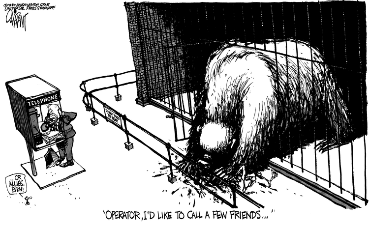Pat Oliphant Comic Strip for April 14, 1980 
