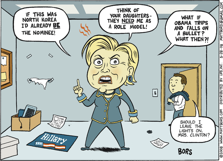 Matt Bors Comic Strip for May 28, 2008 