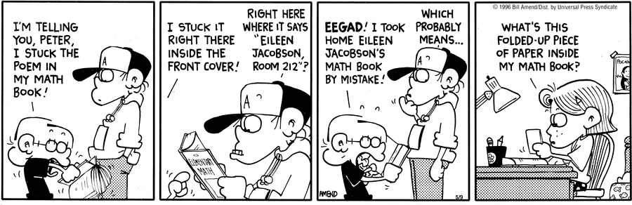 FoxTrot Classics Comic Strip for May 09, 2007 