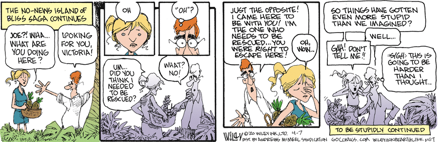 Non Sequitur Comic Strip for April 07, 2020 