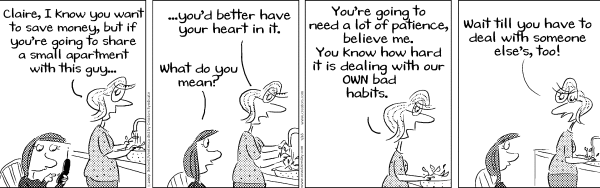 On A Claire Day Comic Strip for January 25, 2025 