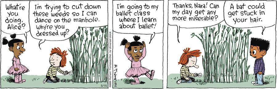 Cul de Sac Comic Strip for May 15, 2014 