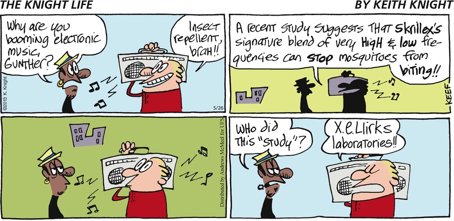 The Knight Life Comic Strip for May 26, 2019 