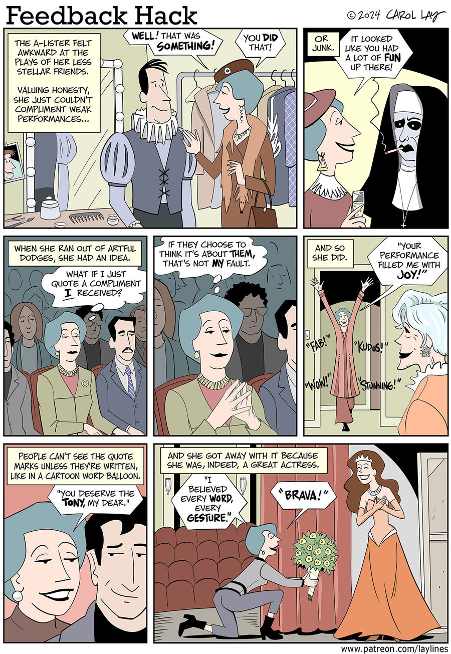Lay Lines Comic Strip for June 10, 2024 