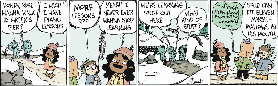 Wallace the Brave Comic Strip for March 03, 2021 