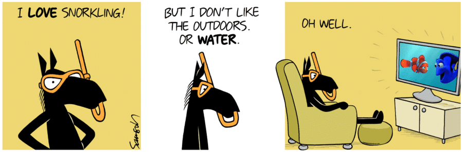 Dark Side of the Horse Comic Strip for July 17, 2019 