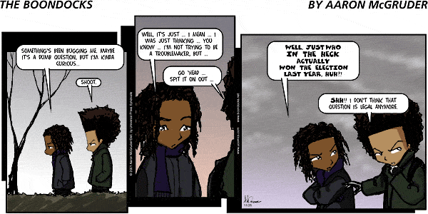 The Boondocks Comic Strip for June 28, 2009 