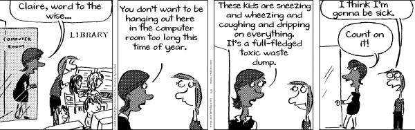 On A Claire Day Comic Strip for November 06, 2024 