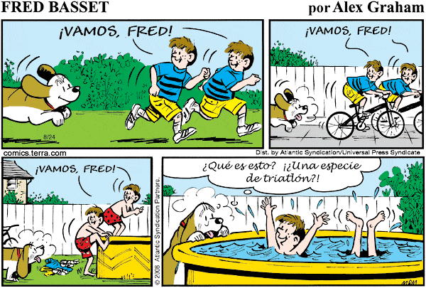 Fred Basset en Español Comic Strip for December 07, 2023 