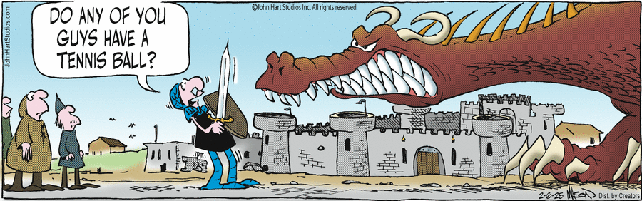 Wizard of Id Comic Strip for February 06, 2025 