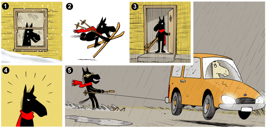 Dark Side of the Horse Comic Strip for February 14, 2020 