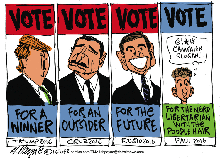 Henry Payne Comic Strip for February 09, 2016 