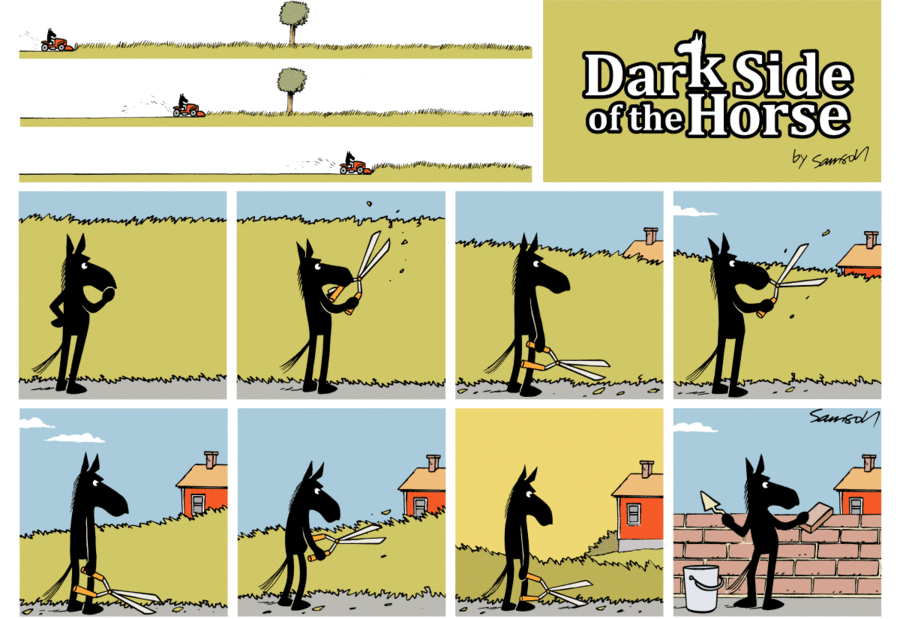 Dark Side of the Horse Comic Strip for November 25, 2015 