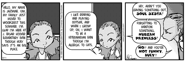 The Boondocks Comic Strip for April 14, 2014 