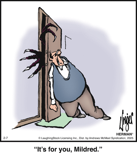 Herman Comic Strip for February 07, 2025 