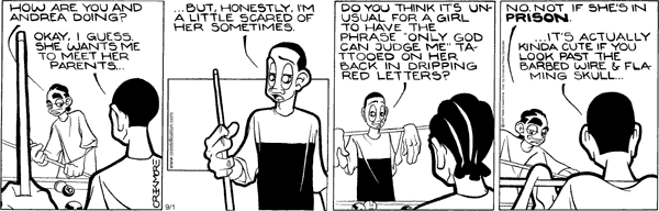 Maintaining Comic Strip for September 01, 2007 
