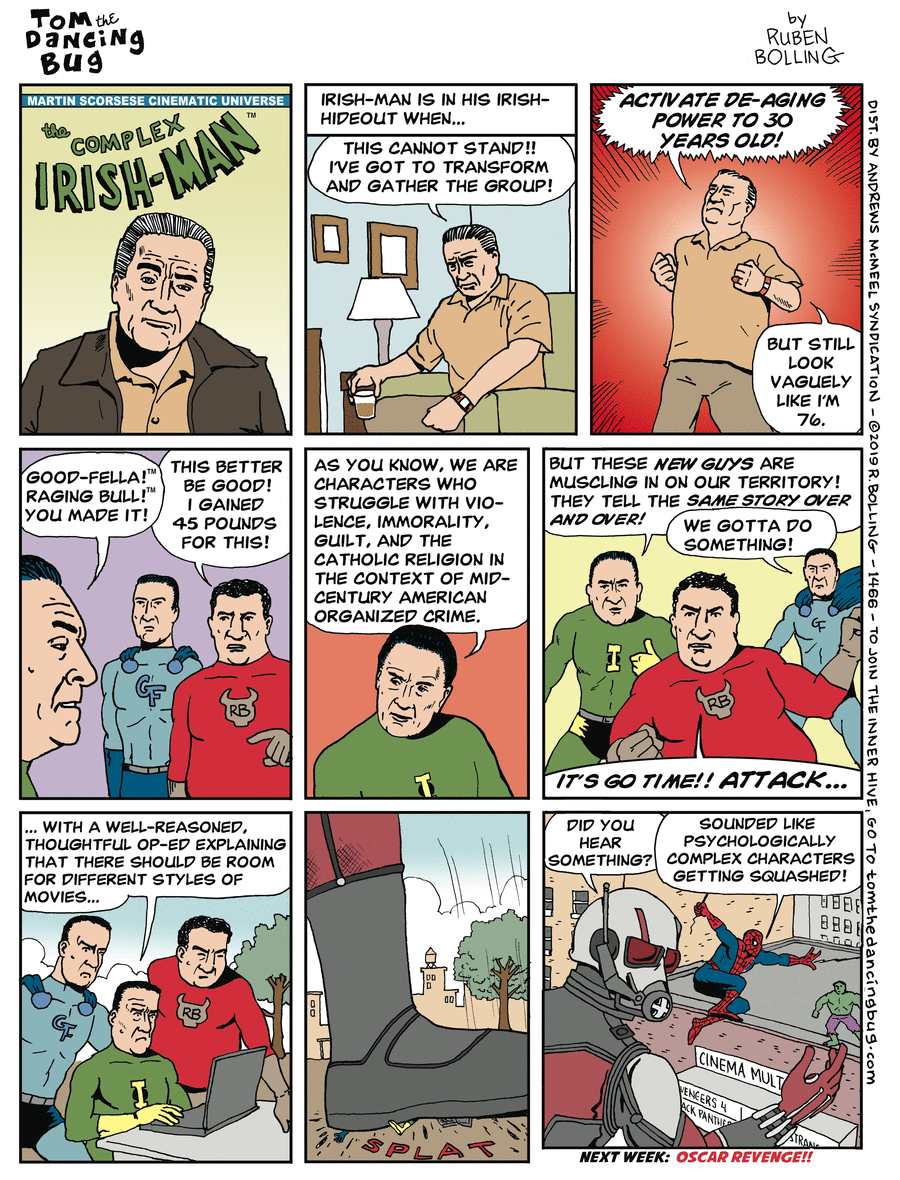 Tom the Dancing Bug Comic Strip for December 06, 2019 