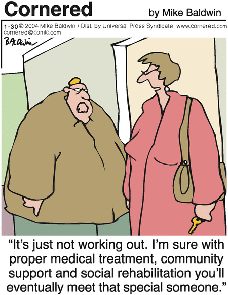 Cornered Comic Strip for January 30, 2004 