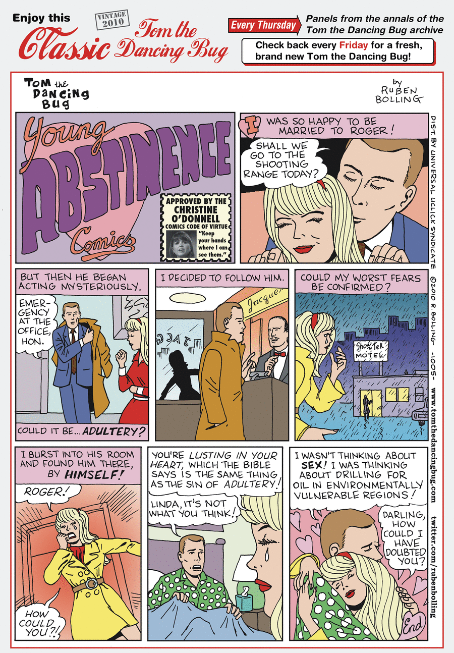 Tom the Dancing Bug Comic Strip for December 03, 2020 
