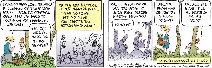 Non Sequitur Comic Strip for April 08, 2020 