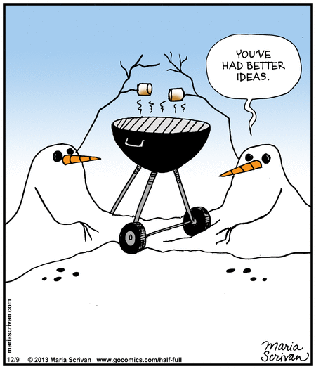 Half Full Comic Strip for December 09, 2024 