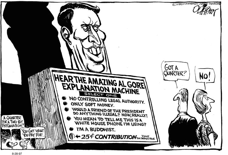 Pat Oliphant Comic Strip for August 28, 1997 