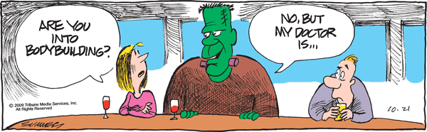 Bound and Gagged Comic Strip for October 21, 2009 