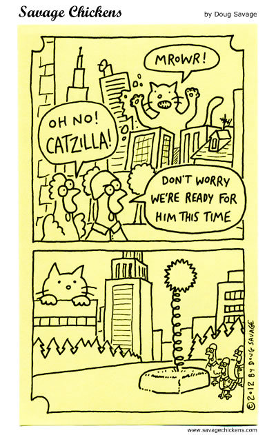 Savage Chickens Comic Strip for June 23, 2016 