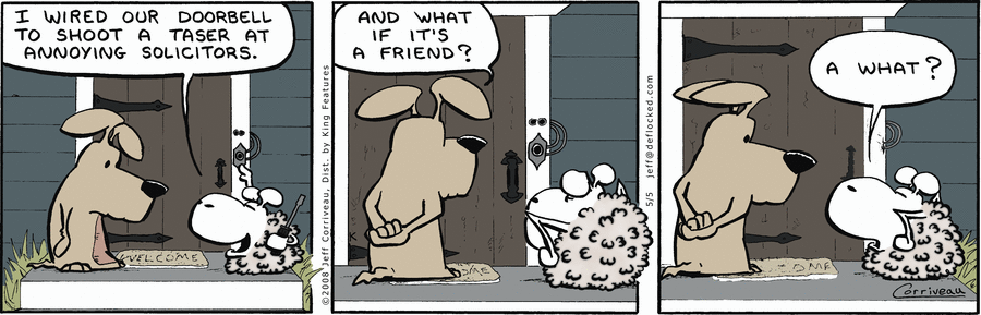 DeFlocked Comic Strip for May 05, 2008 