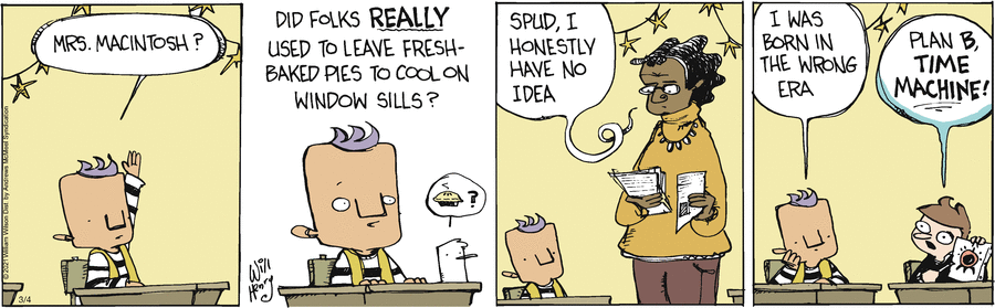 Wallace the Brave Comic Strip for March 04, 2021 