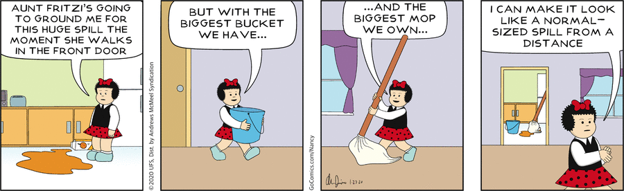 Nancy Comic Strip for January 23, 2020 