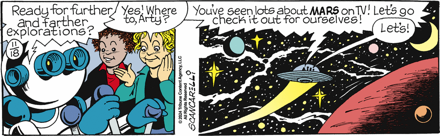 Gasoline Alley Comic Strip for November 18, 2024 