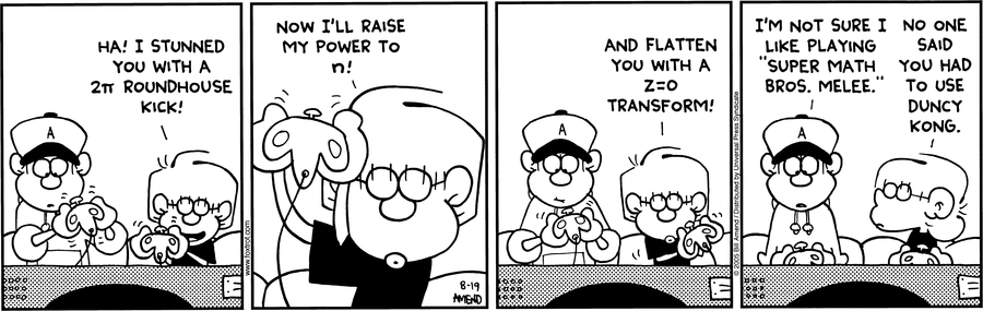 FoxTrot Comic Strip for August 19, 2005 