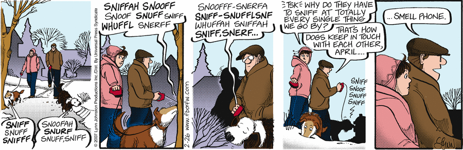 For Better or For Worse Comic Strip for February 26, 2007 