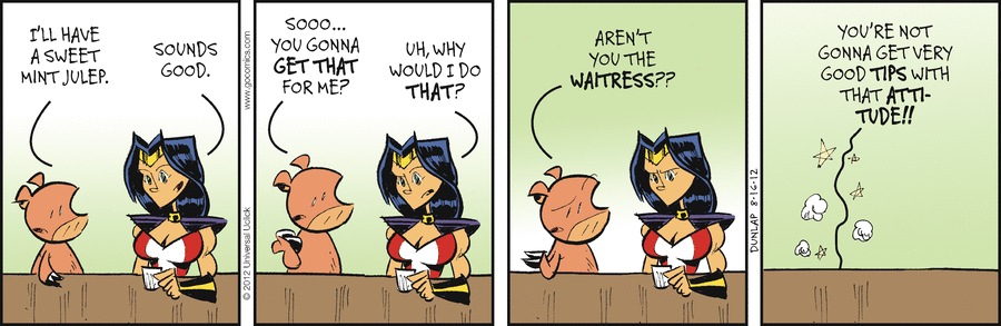 Ink Pen Comic Strip for August 16, 2012 