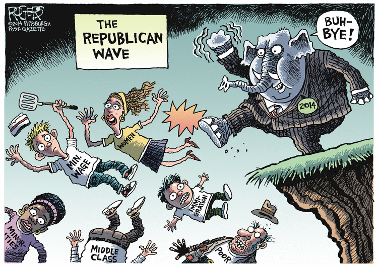 Rob Rogers Comic Strip for November 07, 2014 