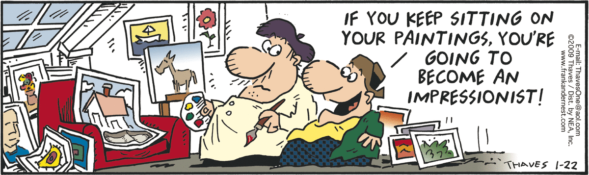 Frank and Ernest Comic Strip for January 22, 2009 