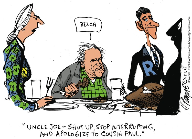 Henry Payne Comic Strip for October 14, 2012 