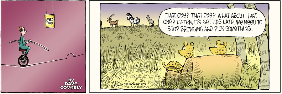 Speed Bump Comic Strip for October 04, 2020 