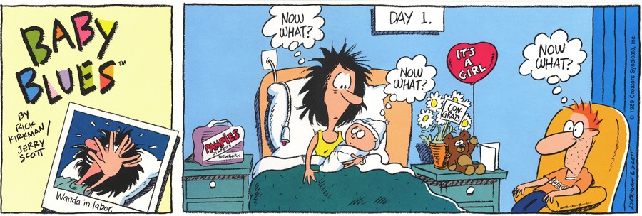 Baby Blues Comic Strip for January 07, 1990 