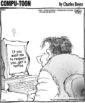 Compu-toon Comic Strip for March 07, 2011 